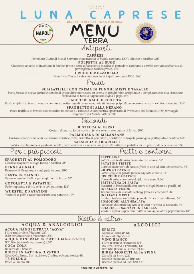  -  Ristorante  Luna Caprese